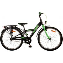 Volare 22504 City Bike Nero, Verde 24 - Nuovo