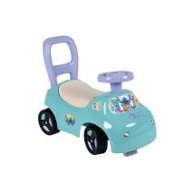 Porteur Smoby Stitch vero volante cofano maniglia posteriore plastica da 10 mesi turchese/viola/beige - Nuovo