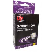 Cartucho de tinta UPrint compatible BROTHER LC-980/LC-1100Y amarillo - Nuevo