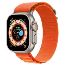 Devia Correa deportiva de nylon tejido para Apple Watch 38 / 40 / 41mm Naranja - Nuevo