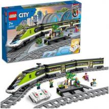 LEGO City 60337 : Train de Voyageurs Express Télécommandé avec Minifigurines