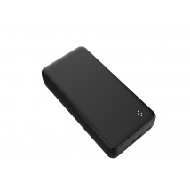 Powerbank 20000mAh 2 ports USB A+C Noir WOW