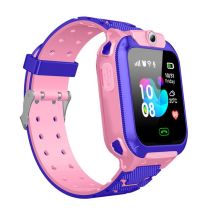 Riff Q12 See Me Wi-Fi / Sim GPS Tracking Montre pour enfants avec appel vocal et caméra de chat Rose