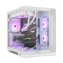 Case per PC Nox Hummer Astra NEO con finestra panoramica in vetro temperato senza cornice - Nuovo
