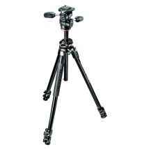 Manfrotto MK290DUA3-3W treppiede per fotocamere digitali 3 piedi Nero - Nuovo