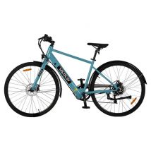 VéLo Électrique VARUN C700-7 | Vitesse Max 25 km/h | Autonomie 40 km | Moteur 250W | Batterie 36V 10Ah | Pneus 28 Pouces | Bleu