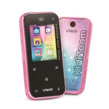 Fotocamera per bambini Vtech Kidizoom Snap Touch Rose - Schermo touch, 2 obiettivi, effetti speciali - Nuovo