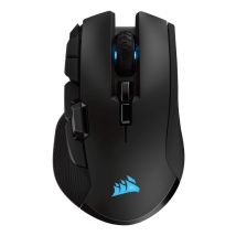 Corsair IRONCLAW RGB souris Jouer Droitier RF Wireless + Bluetooth + USB Type-A Optique 18000 DPI