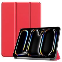 Etui coque Smartcover rouge Apple iPad Air 13 2024 M2 - Housse Pochette protection iPad Air 13 pouces 2024 A2898 / A2899 / A2900 / A2903 (iPad Air 6 