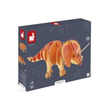 Puzzle 3D Triceratops en Carton Écologique - 32 Pièces pour Enfants