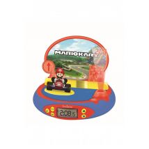 Sveglia con proiettore Lexibook Mario Kart 3D con suoni di videogiochi - Nuovo