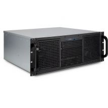 Inter-Tech 4U 40240 Support Noir, Gris