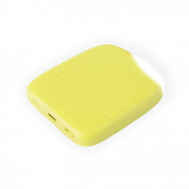 Batterie Externe XOOPAR 5000 mAh - Lumière Tactile Intégrée - Jaune