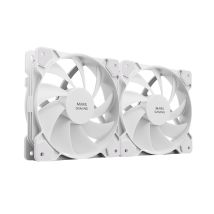 Mars Gaming MFPROX2W sistema di raffreddamento per computer PC case Fan 12 cm Bianco 2 pezzi - Nuovo