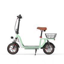Trottinette Électrique i12 | Moteur 500W | Batterie 36V 7.5Ah | Pneus 12 Pouces | Vitesse Max 25 km/h | Autonomie 30-35 km | Vert