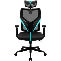 Silla ergonómica para juegos ThunderX3 YAMA 1 - Negro/Turquesa - Nuevo