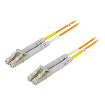 Deltaco LCLC-20M cable InfiniBand y de fibra óptica 2x LC Naranja - Nuevo