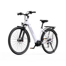 Vélo Électrique ONESPORT OT07 - Moteur 250W Batterie 36V14AH Pneus de 27.5 Pouces - Blanc