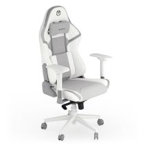 ENDORFY Scrim Onyx White Siège de jeu sur PC Siège rembourré Gris, Blanc