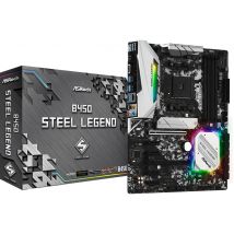Asrock B450 Steel Legend AMD B450 Emplacement AM4 ATX
