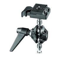 Manfrotto 155RC Tilt-Top Head with Quick Plate trépied Noir