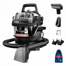 Bissell SpotClean Hydrosteam Pro Limpiador a vapor de cilindro 1,9 L 1000 W Negro, Cobre, Transparente - Nuevo