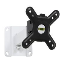 ITB ER043410 support d'écran plat pour bureau 58,4 cm (23 ) Noir, Blanc Mur