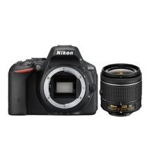 Nikon D5500 + AF-P 18-55mm VR Kit d'appareil-photo SLR 24,2 MP CMOS 6000 x 4000 pixels Noir