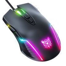 ONIKUMA - CW905 Noir - Souris Gaming LED RGB 6400 DPI