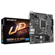 GIGABYTE H610M H V3 DDR4 placa base Intel H610 Express LGA 1700 micro ATX - Nuevo