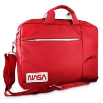 Atlantis Land NS-KLM180705-C maletines para portátil 39,6 cm (15.6 ) Bandolera Rojo, Blanco - Nuevo