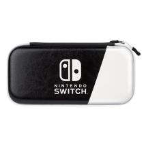 PDP Slim Deluxe: Black & White Custodia robusta Nintendo Nera, Bianca - Nuovo