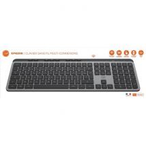 Tastiera wireless - Tasti piatti - KP450W - AZERTY - FR - Multi-connessioni - Nero - Nuovo