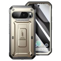 Coque Intégrale pour Google Pixel 10 Pro XL MagSafe Série Unicorn Beetle Pro Noir / Or