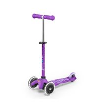 Mini Micro Deluxe LED Scooter - Morado para niños de 2 a 5 años - Nuevo