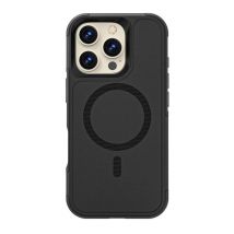 Cover MagSafe per iPhone 16 Pro Max anti-urto con bordi rialzati - Nuovo