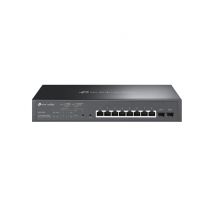 TP-Link Omada TL-SG2210MP Connessione gestita L2/L2+ Gigabit Ethernet (10/100/1000), supporto Power over Ethernet (PoE) 1U Nero - Nuovo