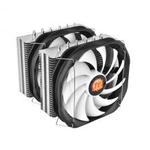Thermaltake Frio Extreme Silent 14 Dual Processeur Refroidisseur 14 cm Noir, Métallique