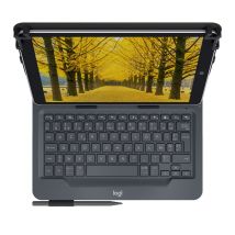 Logitech Universal Folio avec clavier intégré pour les tablettes Apple, Android et Windows 9 à 10 pouces