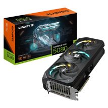 GIGABYTE GeForce RTX 5080 GAMING OC 16G Carte Graphique - 16GB GDDR7, 256 bits, PCI-E 5.0, 2730MHz Core Clock, 3 x DisplayPort, 1 x HDMI, GV-