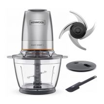 Robot multifonction KENWOOD CHP62.400SI - 2 vitesses - 500W - Capacité totale de 1,2L + accessoires