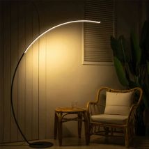 Lampadaire Arc Noir
