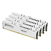 Kingston Technology FURY Beast 64 Go 5200 MT/s DDR5 CL40 DIMM (Kits de 4) White XMP