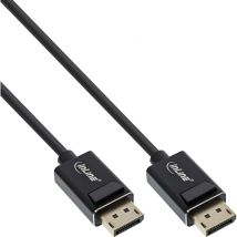 InLine 15402P cable DisplayPort 2 m Negro - Nuevo