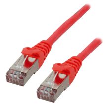 MCL Cavo di rete S/FTP Cat6a da 1 m Rosso S/FTP (S-STP) - Nuovo