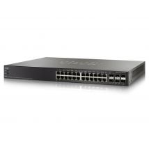 Cisco Small Business SG500X-24 Géré L2/L3 Gigabit Ethernet (10/100/1000) Noir