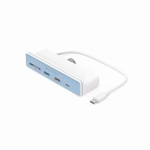 HYPER HD34A8 docking station USB 3.2 Gen 1 (3.1 Gen 1) Type-C Bianco - Nuovo