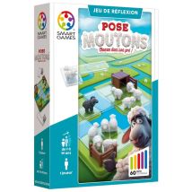 Rompecabezas SmartGames Pose Moutons 60 desafíos Solo Multicolor - Nuevo