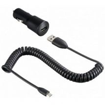 HTC Cargador de mechero micro USB CCC200 Negro - Nuevo