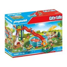 PLAYMOBIL - 70987 - City Life - Espace Detente avec Piscine